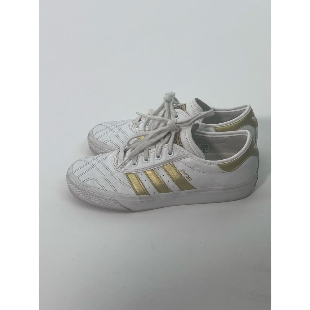 Adidas Skateboarding Sunny Days White Gold Sneakers Men’s Size 7